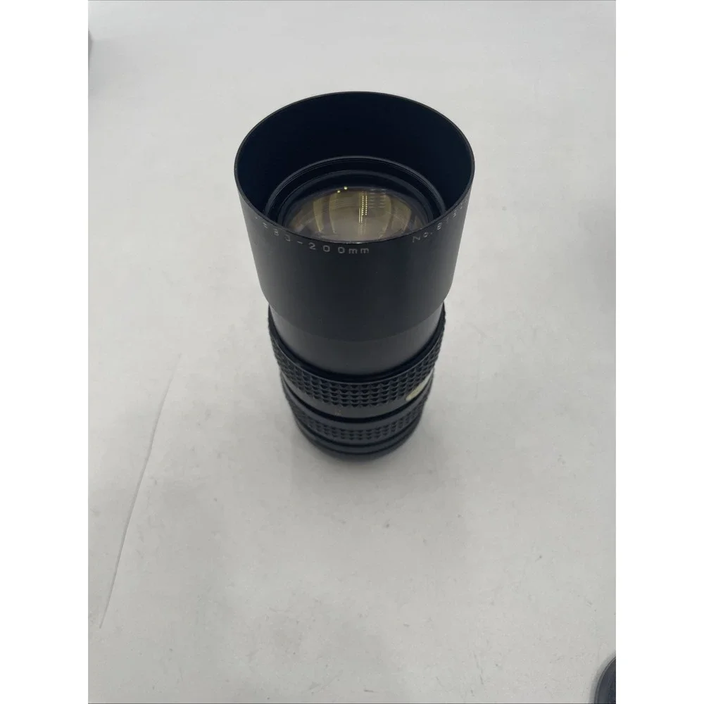 Focal MC Auto Zoom 80-200mm 1:4.5 Manual Lens w/Hood #8130628